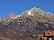 MONTE CASTELLO (croce 1425 – cima 1474 m) da Valpiana di Serina il 26 febbraio 2022 - FOTOGALLERY